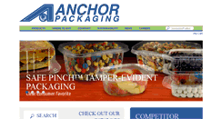 Desktop Screenshot of anchorpackaging.com