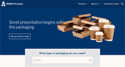 Desktop Screenshot of anchorpackaging.com.au